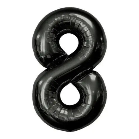 FOIL 32 NUMERO 8 NEGRO BLISTER