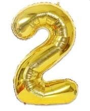FOIL 32 NUMERO 2 DORADO BLISTER