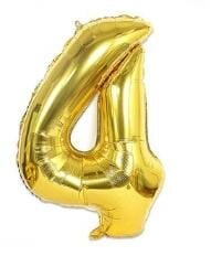 FOIL 32 NUMERO 4 DORADO BLISTER