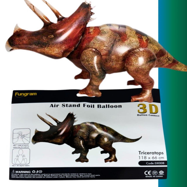 FOIL 3D TRICERAPTOPS 50 PULG