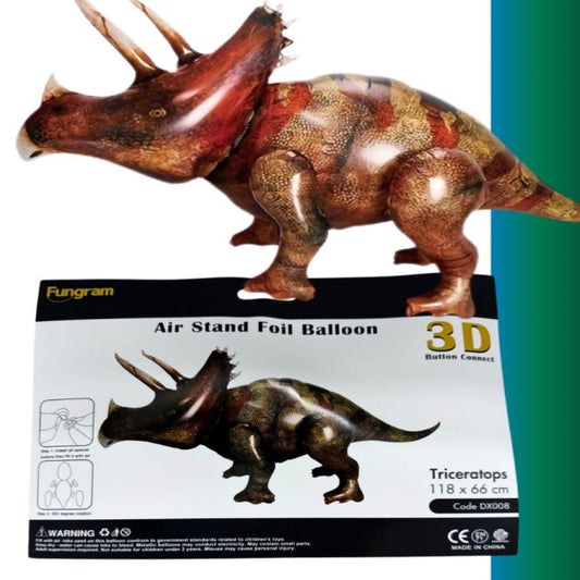 FOIL 3D TRICERAPTOPS 50 PULG