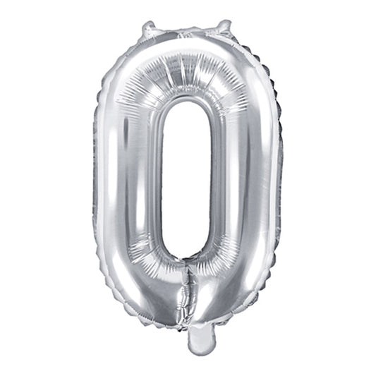 FOIL 45 NUMERO 0 PLATEADO BLISTER