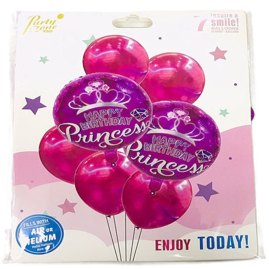 FOIL BOUQUET 7 PRINCESS