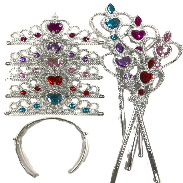 TIARA SET CORONA CON CETRO