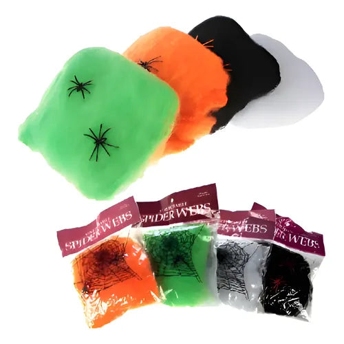 HALLOWEEN TELARAÑA COLORES