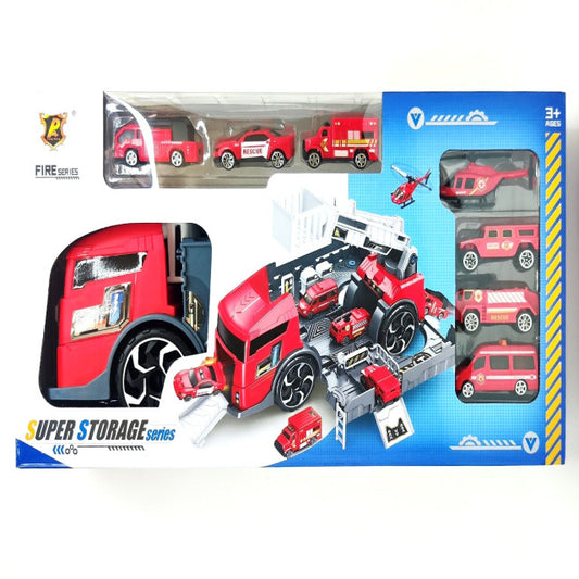 JUEGO BOMBERO ESTACION SUPER STORAGE