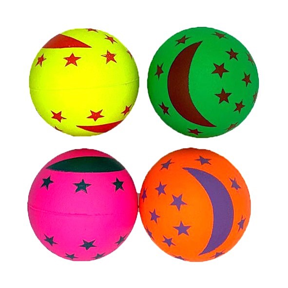 PELOTA BLANDA LUNA Y ESTRELLAS ANTIESTRES