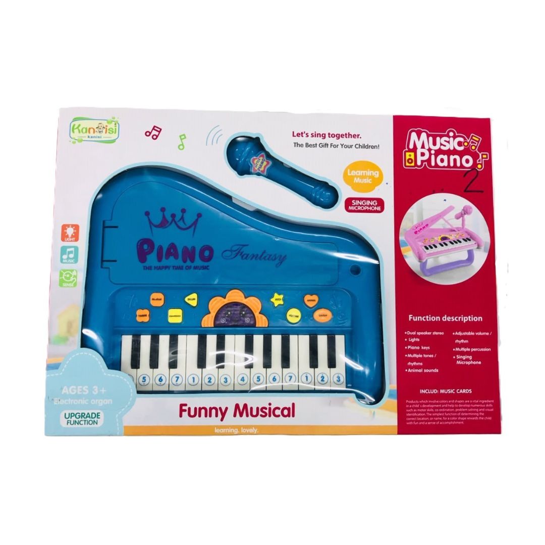 JUEGO PIANO MUSICAL CON MICROFONO