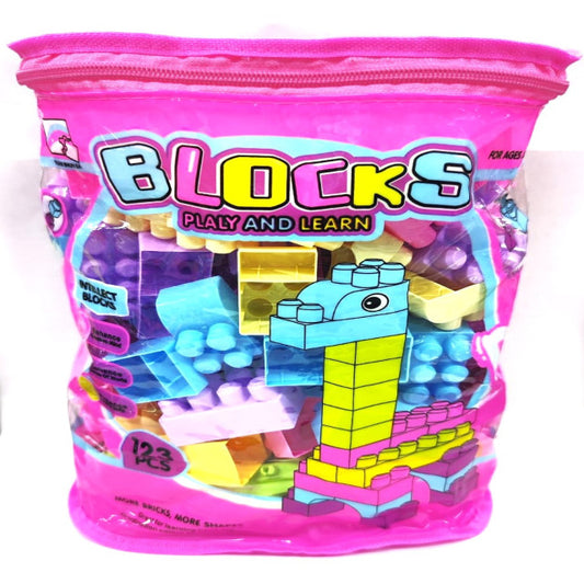 LEGO BOLSA BLOQUE (123 Piezas)