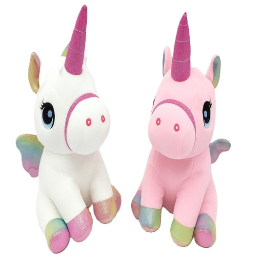 PELUCHE UNICORNIO (32 x 15 cm)