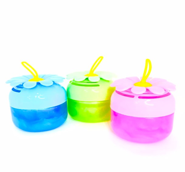 SLIME FORMA DE FLOR (10 x 7 cm)