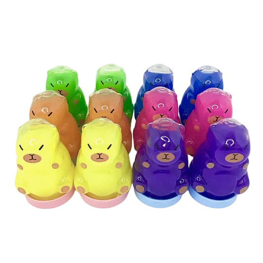 SLIME CAPIBARA FIGURA (11 x 6 cm)