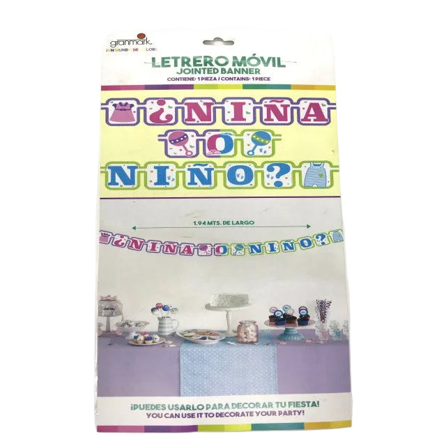 LETRERO MOVIL NIÑA O NIÑO (MOD.497)