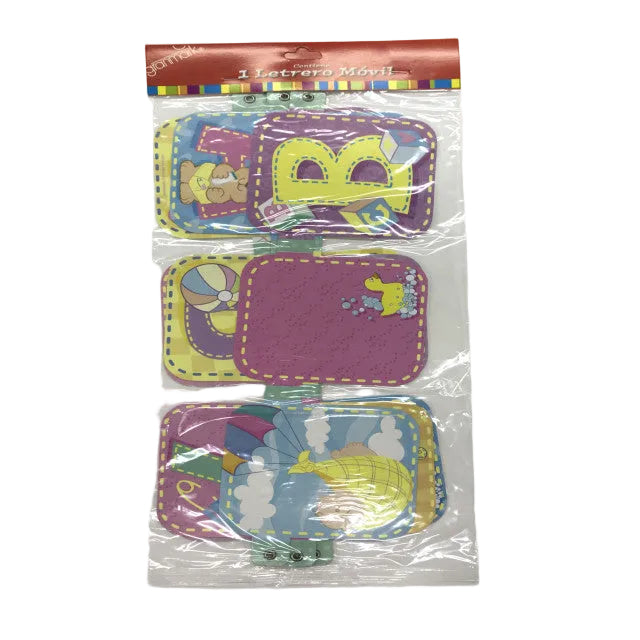 LETRERO MOVIL BABY SHOWER (MOD. 29)