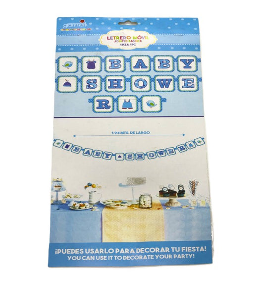 LETRERO MOVIL BABY SHOWER (MOD.772)