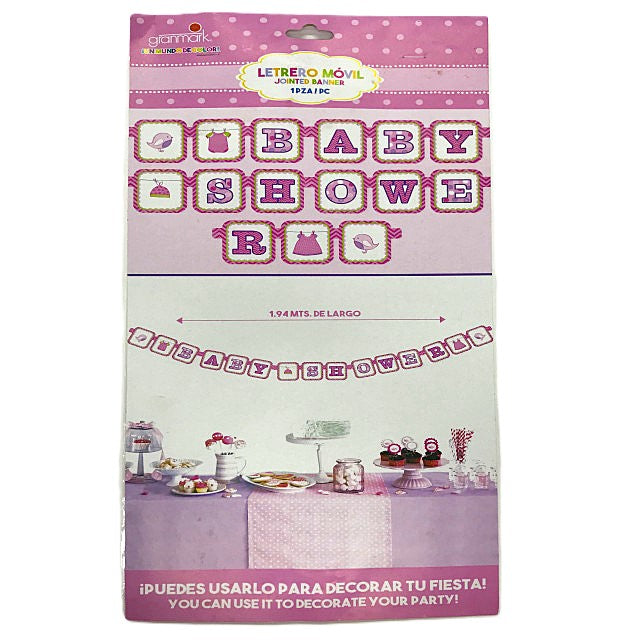 LETRERO MOVIL BABY SHOWER (MOD.773)