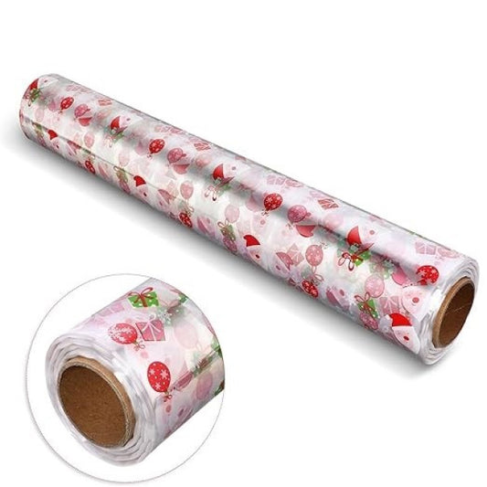 PAPEL CELOFAN NAVIDEÑO (50 metros)