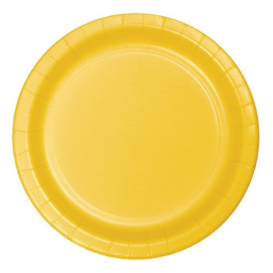 PLATOS OCASION P-7 AMARILLO (6 Unid)