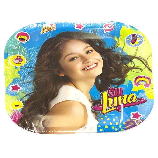 PLATOS CUADRADO SOY LUNA (6 Unid)
