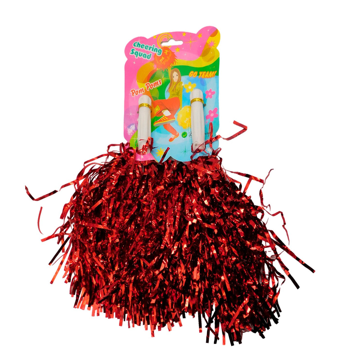 POM POM ROJO (2 Unid)