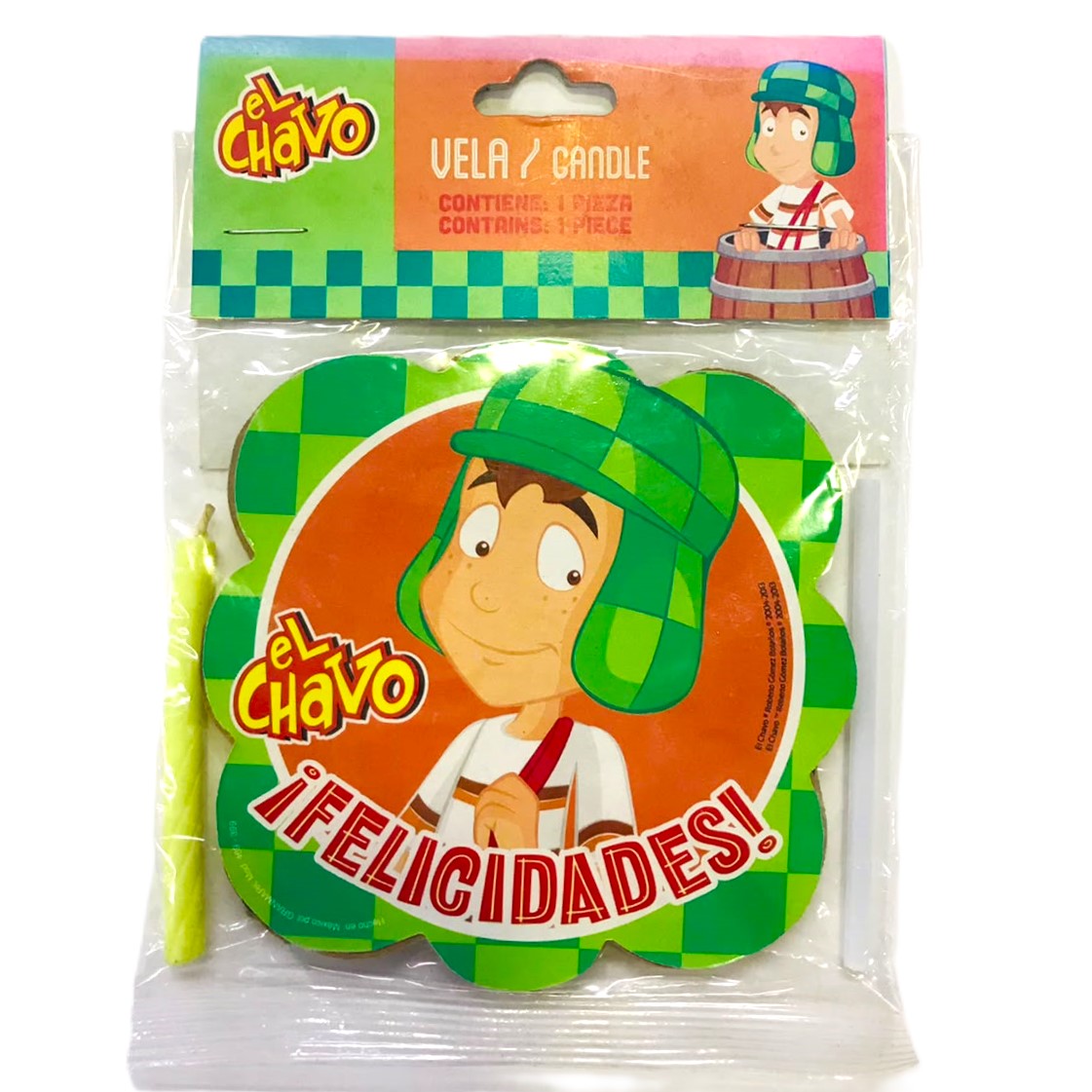 VELA PORTA EL CHAVO DEL 8