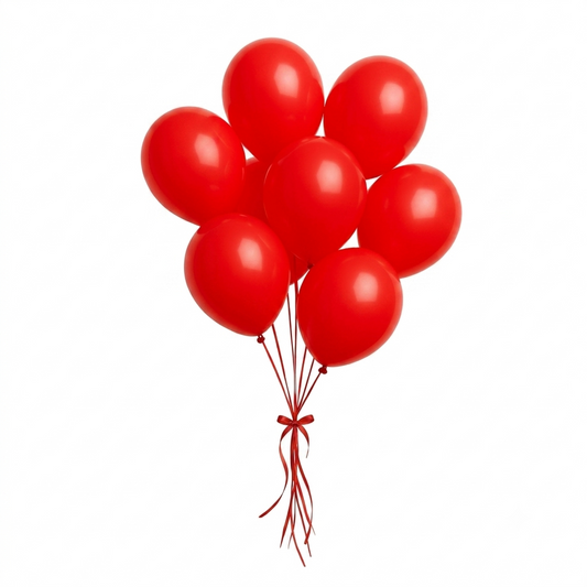 GLOBOS LATEX 5 Inch ROJO (50 Unid)