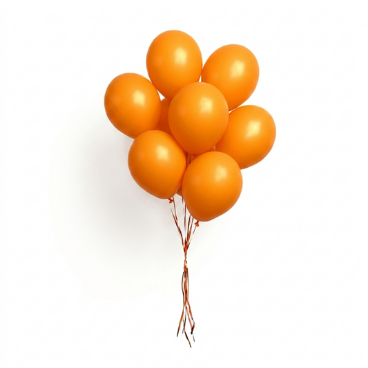 GLOBOS LATEX 5 Inch NARANJA (50 Unid)