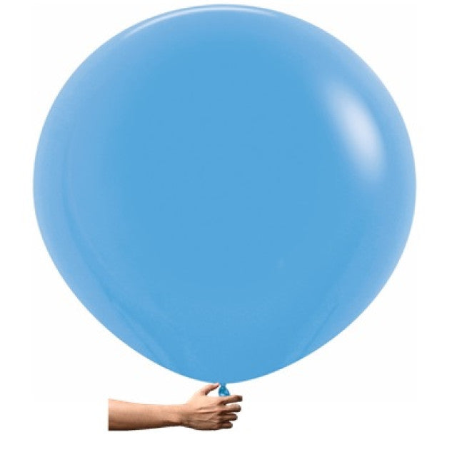 GLOBOS LATEX 36 Inch AZUL CLARO (1 UNID)