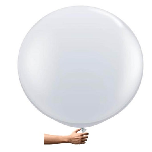 GLOBOS LATEX 36 Inch BLANCO (1 UNID)