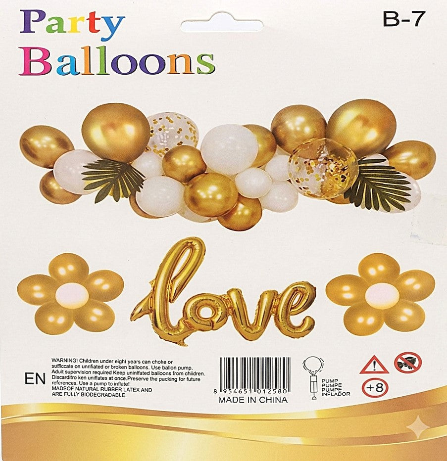 GLOBOS ARCO LOVE