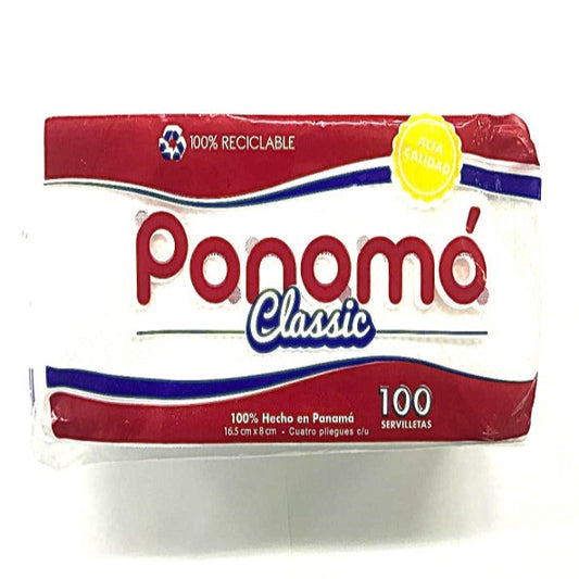 SERVILLETAS PANAMA CLASSIC (100 Unid)