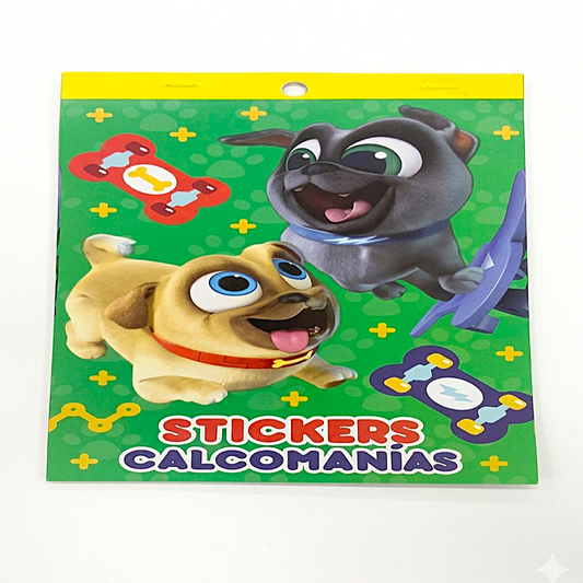STICKER CALCOMANIA PUPPY DOG PALS