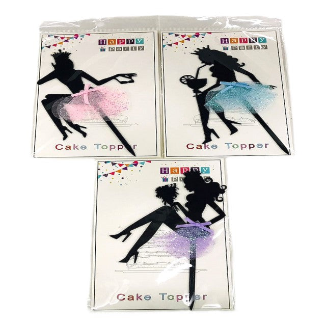 TOPPER CAKE BAILARINA BALET (1 Unid)