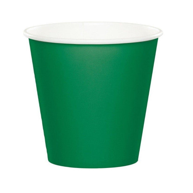 VASOS OCASION 9 VERDE (8 Unid)