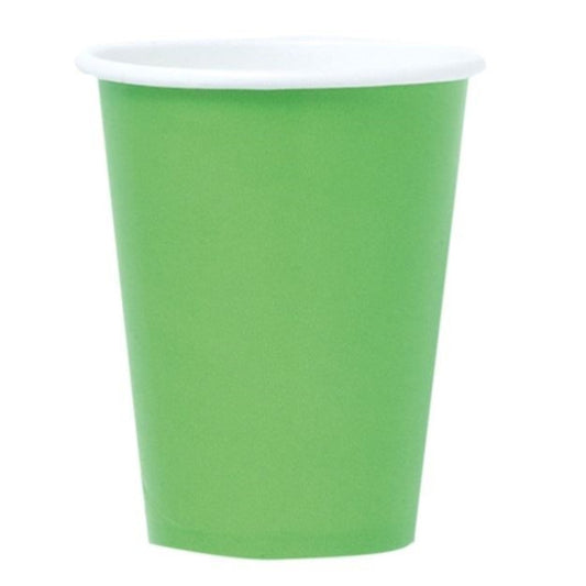VASOS OCASION 9 VERDE CLARO (8 Unid)