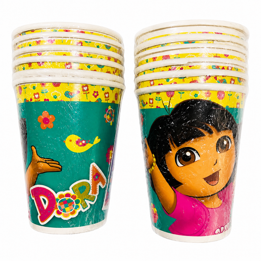 VASOS DORA (6 Unid)