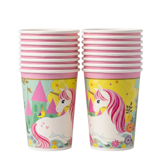 VASOS UNICORNIO (8 Unid)